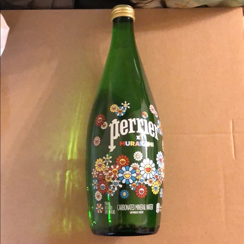 COPY - Takashi Murakami Perrier Glass Bottle Limited